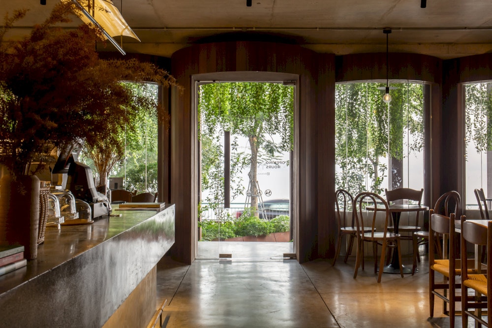 Không gian Bonjour Cafe 
